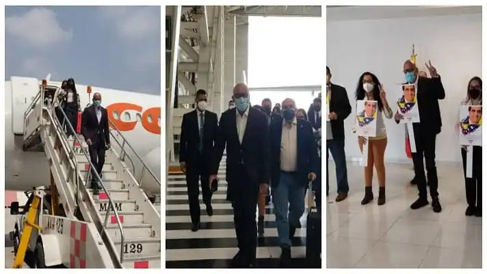 CON LA LLEGADA DE LA DELEGACIÓN oficialista se reanuda el diálogo en México (+Video)
