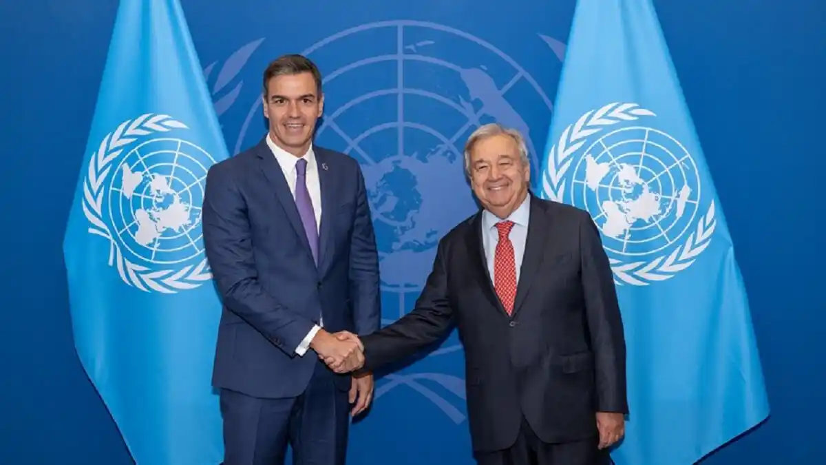 Pedro Sánchez aboga en la ONU por el «necesario» retorno a a democracia en Venezuela