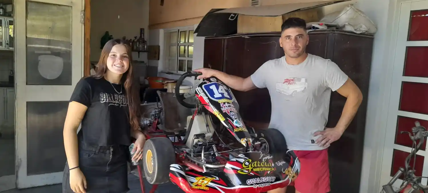 Emma García, la fuerza de un sueño que acelera desde Gualeguay