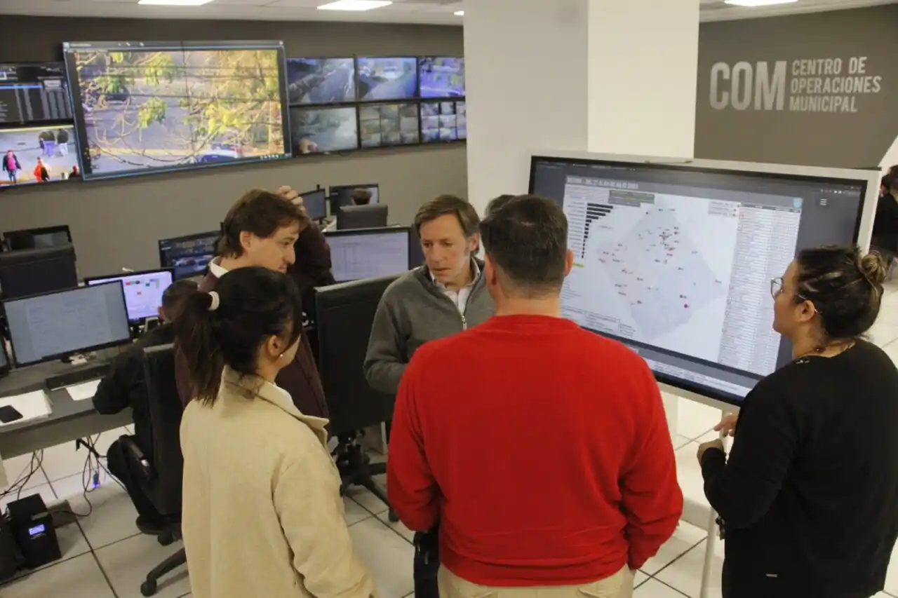 Ojos en alerta: el nuevo sistema de seguridad para Rufino