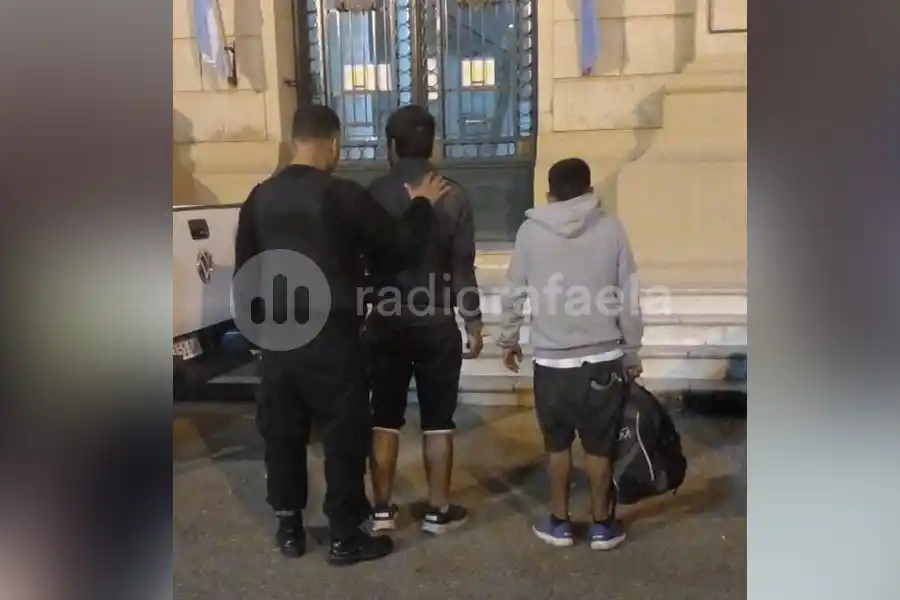 Fueron vistos por las cámaras del Centro de Monitoreo cometiendo un delito: “No las mandamos”