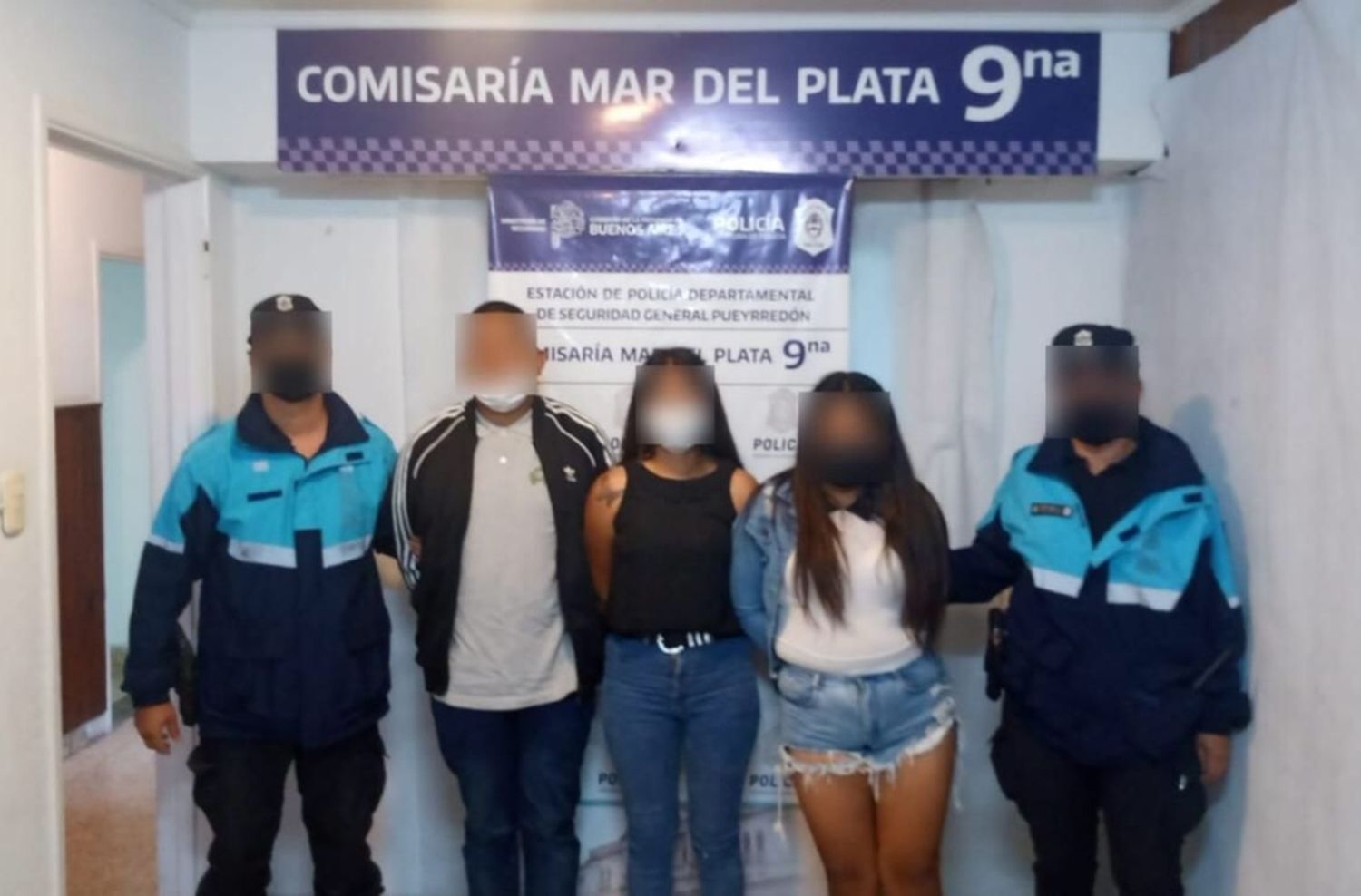 Robaron en un boliche y fueron detenidos