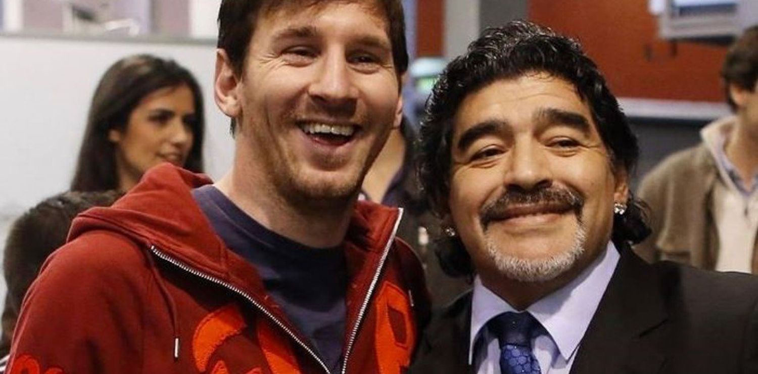 Emotiva despedida de Lionel Messi a Maradona