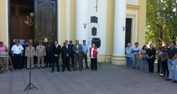 Acto por el 238º aniversario del natalicio de San Martín