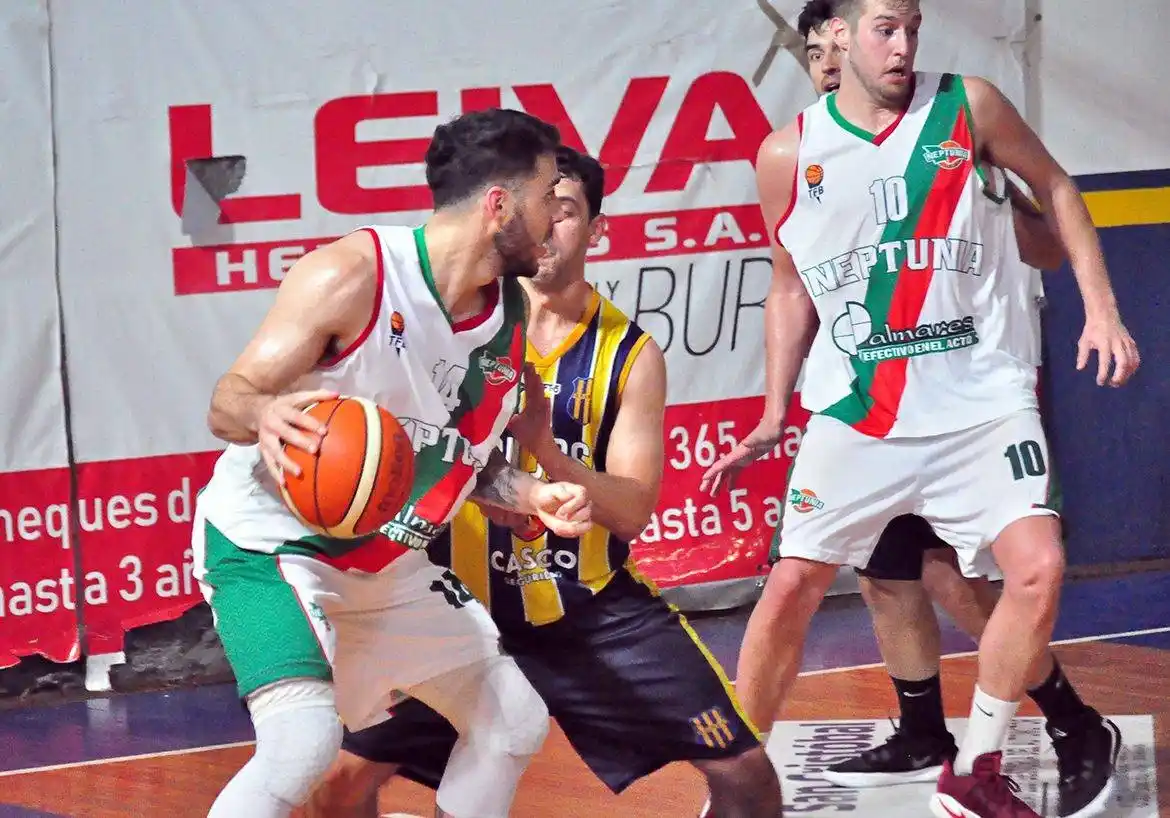 Neptunia se recuperó y logró un ajustado triunfo frente a San José