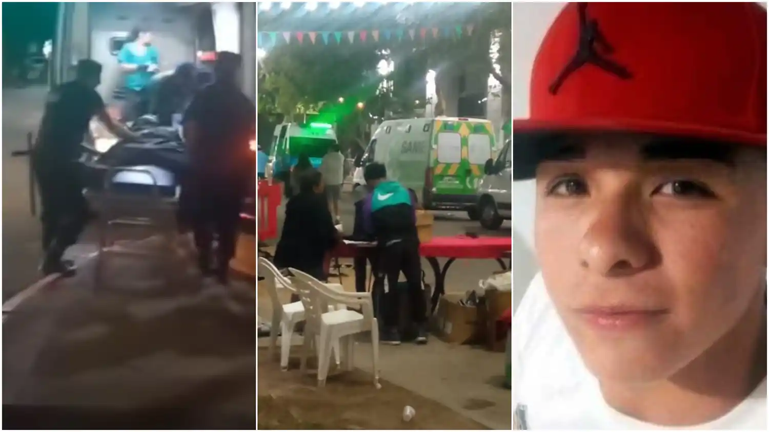 Braian Cabrera, de 18 años, fue baleado en pleno festejo de carnaval.