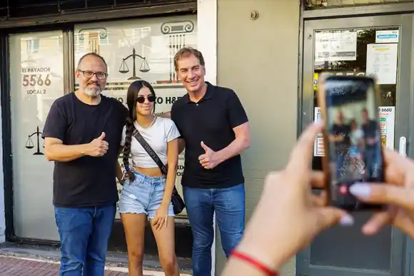 Santilli y Valenzuela mostraron su apoyo al empleo bonaerense en Tres de Febrero