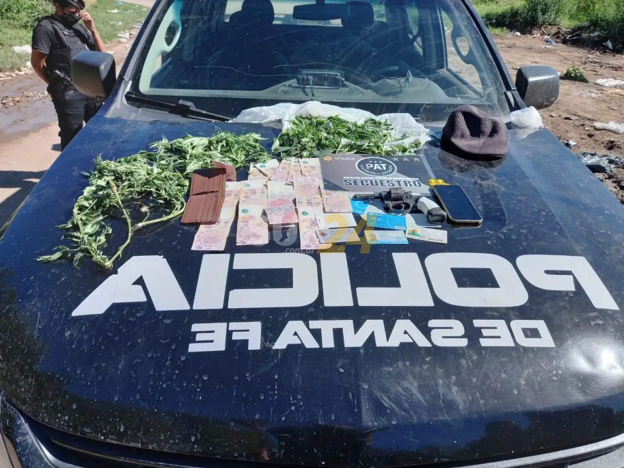 Cayó un sujeto armado en Neuquén y las vías