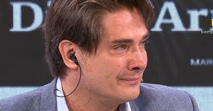 El desgarrador llanto de Guillermo Andino al enterarse de la muerte de Maradona