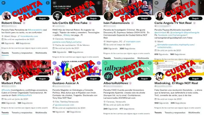 PARA HOSTIGAR A MEDIOS Y PERIODISTAS en redes sociales crean cuentas “troll” a favor de Alex Saab