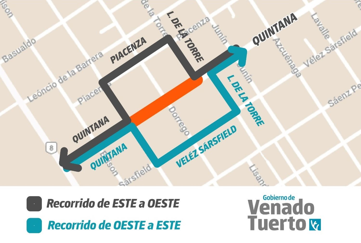 Venado Tuerto: corte de calles por tareas de bacheo