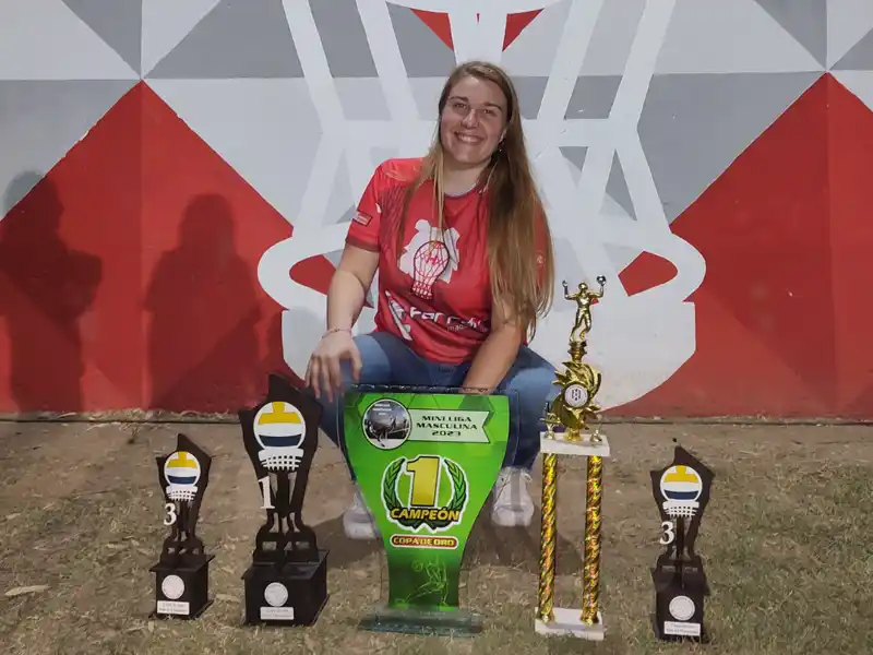 La entrenadora Micaela Mondino