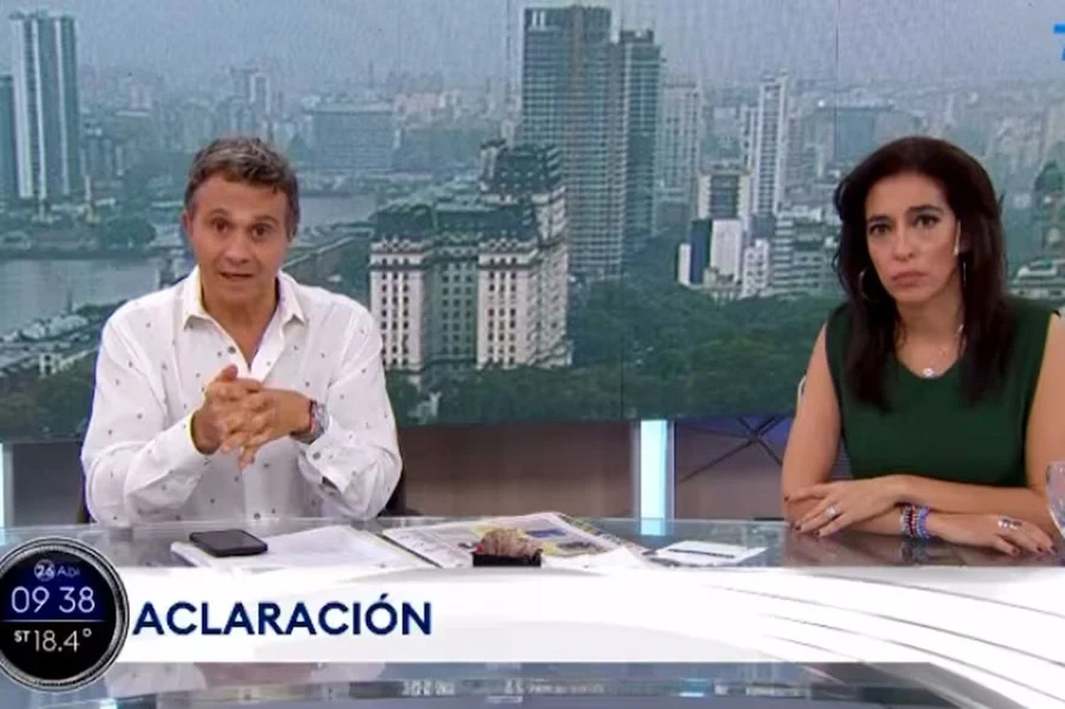 Polémica en TN