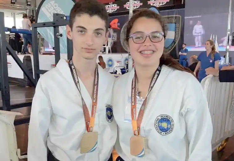 El taekwondo cerró su gran año  con dos campeones nacionales