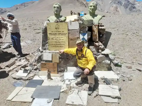 El concordiense Oscar Heredia emprende un nuevo cruce de los Andes a caballo