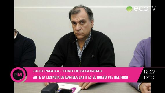 Julio Pagola: Nuevo presidente del foro de seguridad