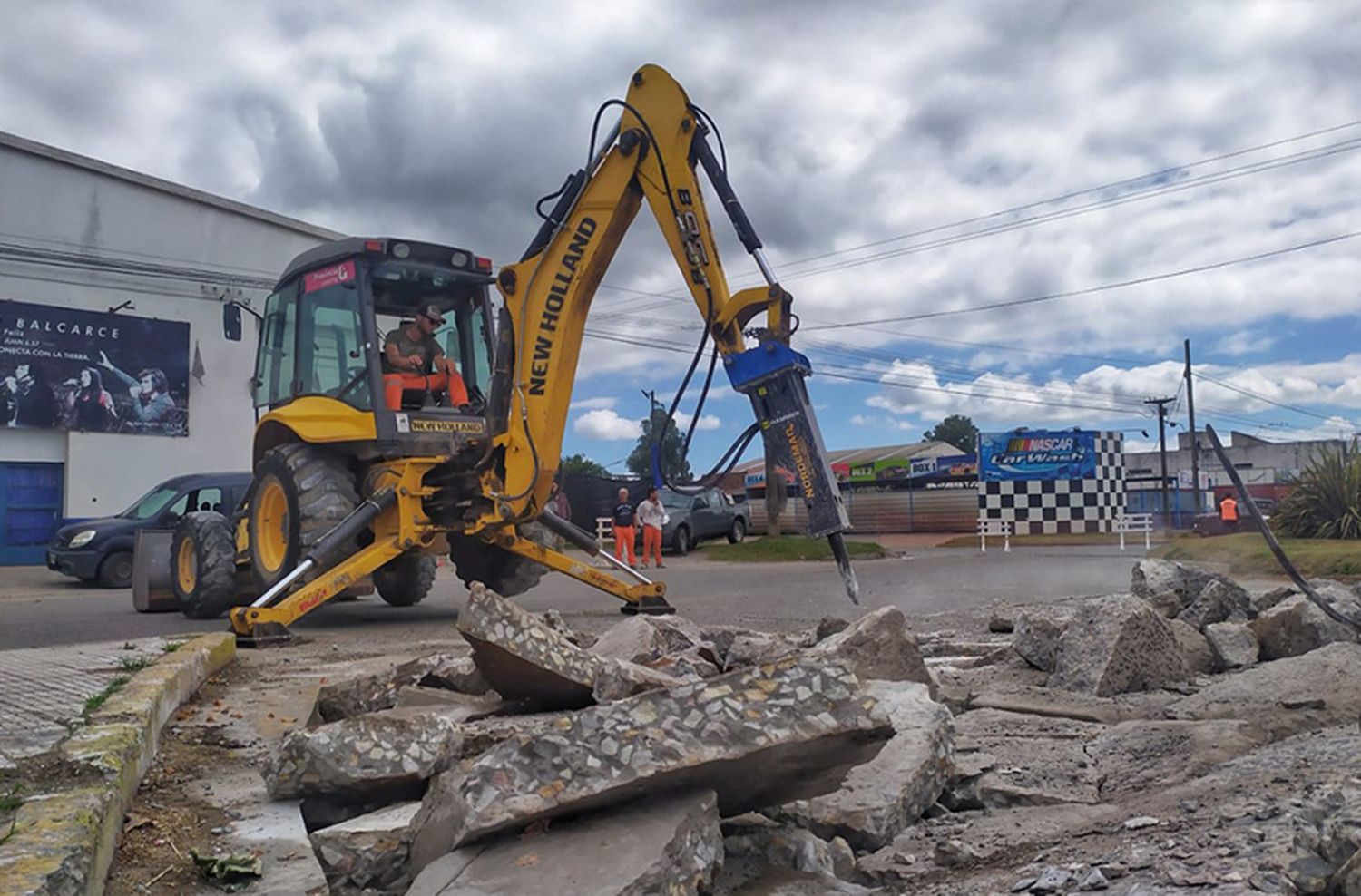 Plan de bacheo en Balcarce