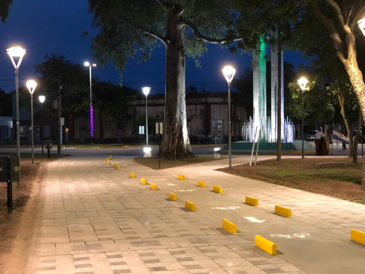 Brinkmann, la verdadera “Ciudad de las luces” Led