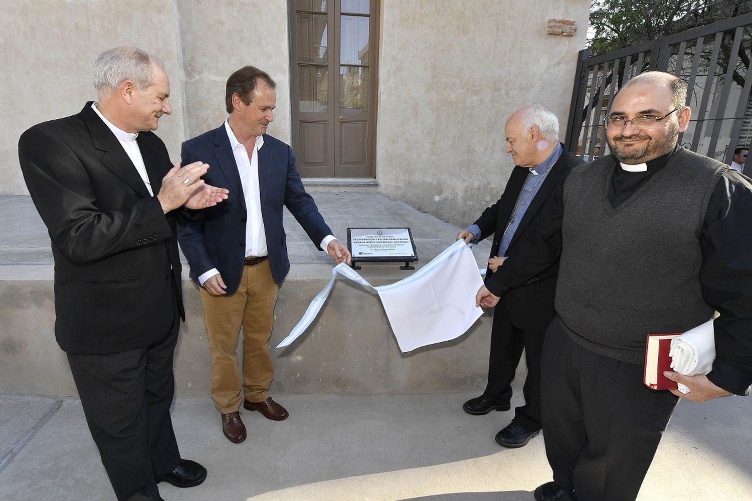 Inauguraron la restauración de la Capilla Norte San Miguel Arcángel