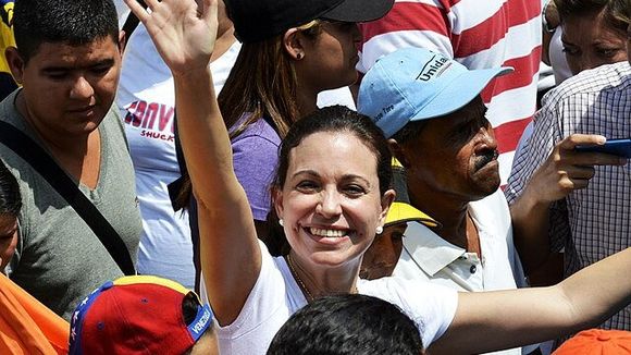 Así recibió María Corina la noticia del Premio Nobel de la PAZ (+Video)