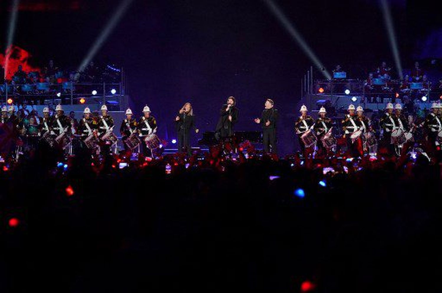Take That se presentó durante la coronación de Carlos III como nuevo rey. Foto AFP