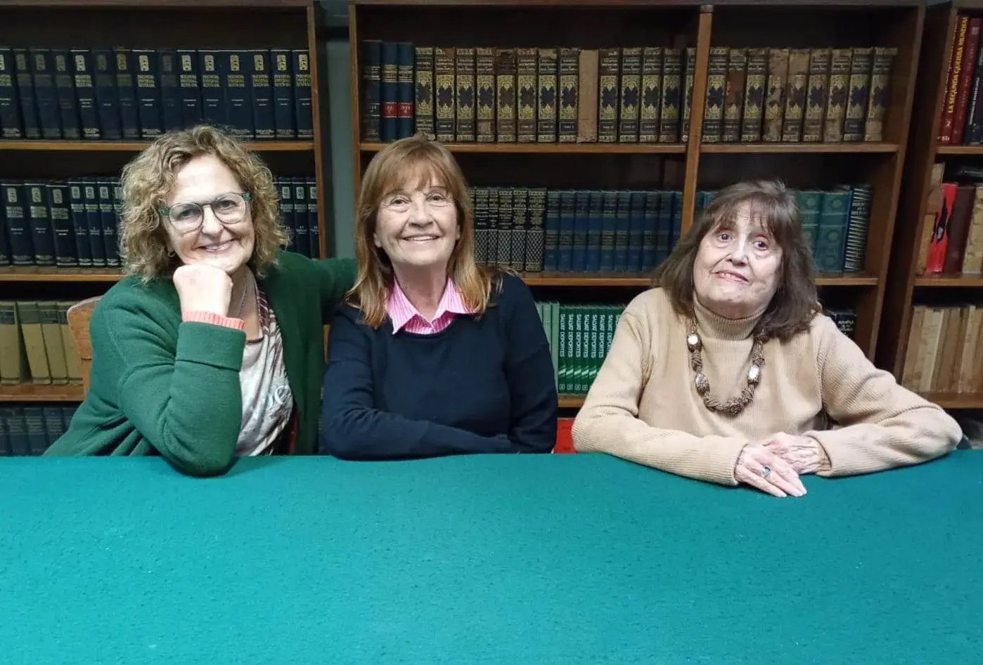 Dolores Méndez, Mabel Marconi y Mirta Besse
