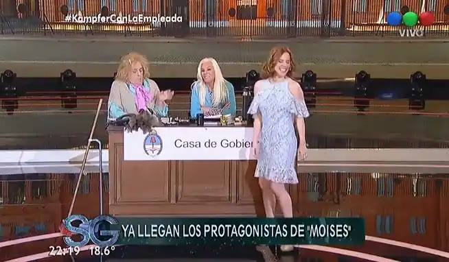 Picante cruce de Agustina Kämpfer con Susana Giménez