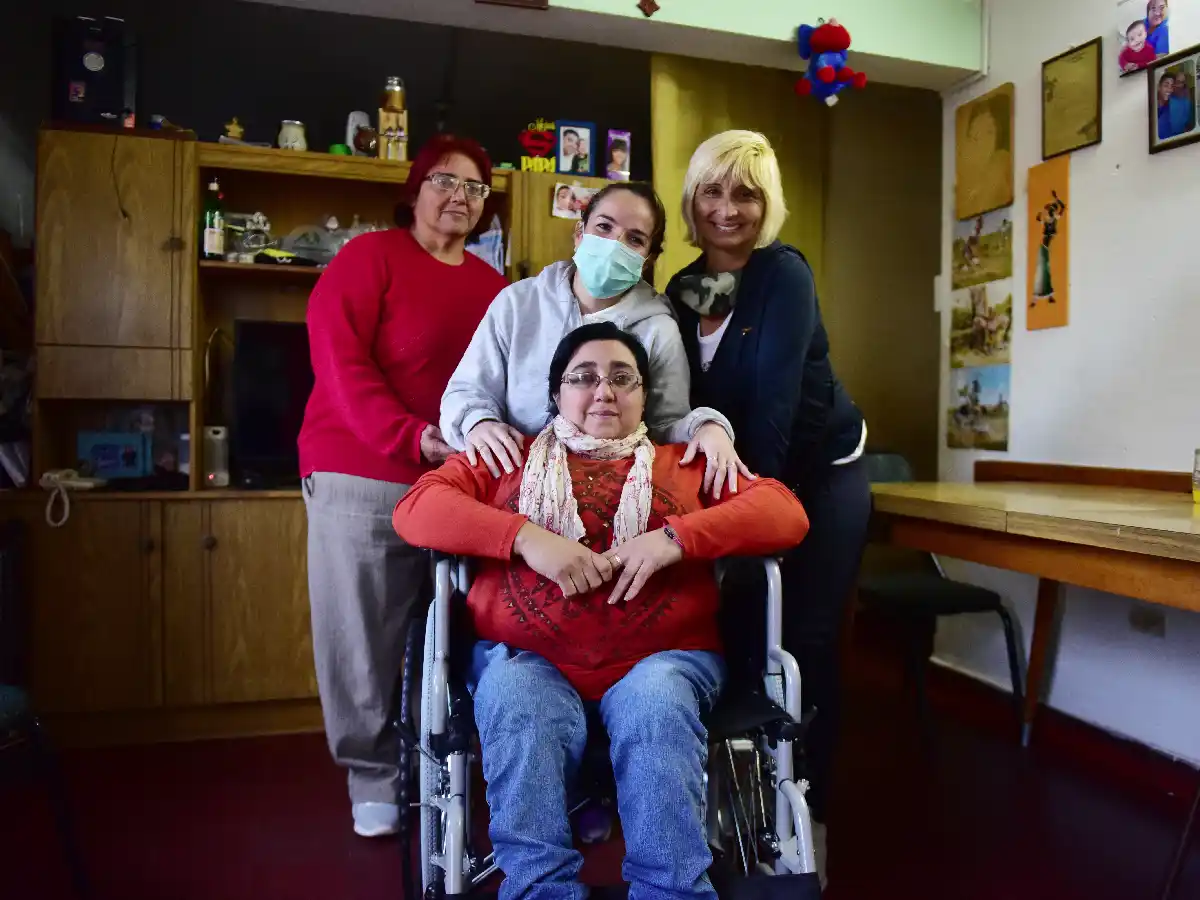  Mariela consiguió una silla  y amplió su independencia    