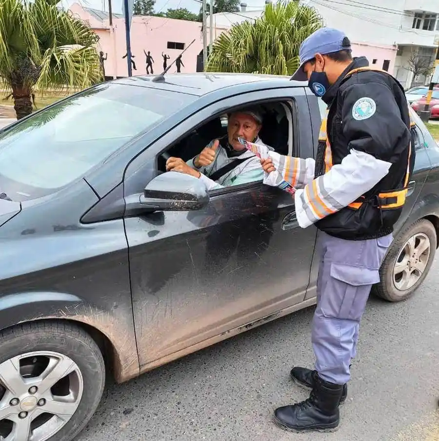 Seguridad vial: actividades de concientización