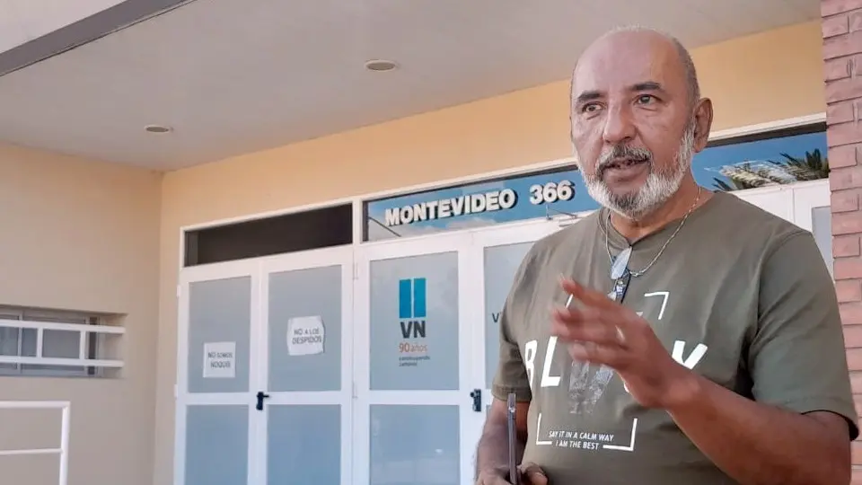Eduardo Palomo. Titular del sindicato de Vialidad Nacional Bahía Blanca