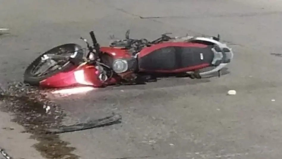 Motociclista murió tras chocar con una camioneta