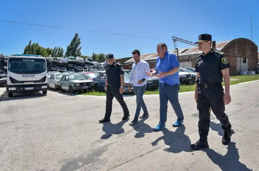 El Municipio realizó mejoras en las condiciones del playón de vehículos secuestrados