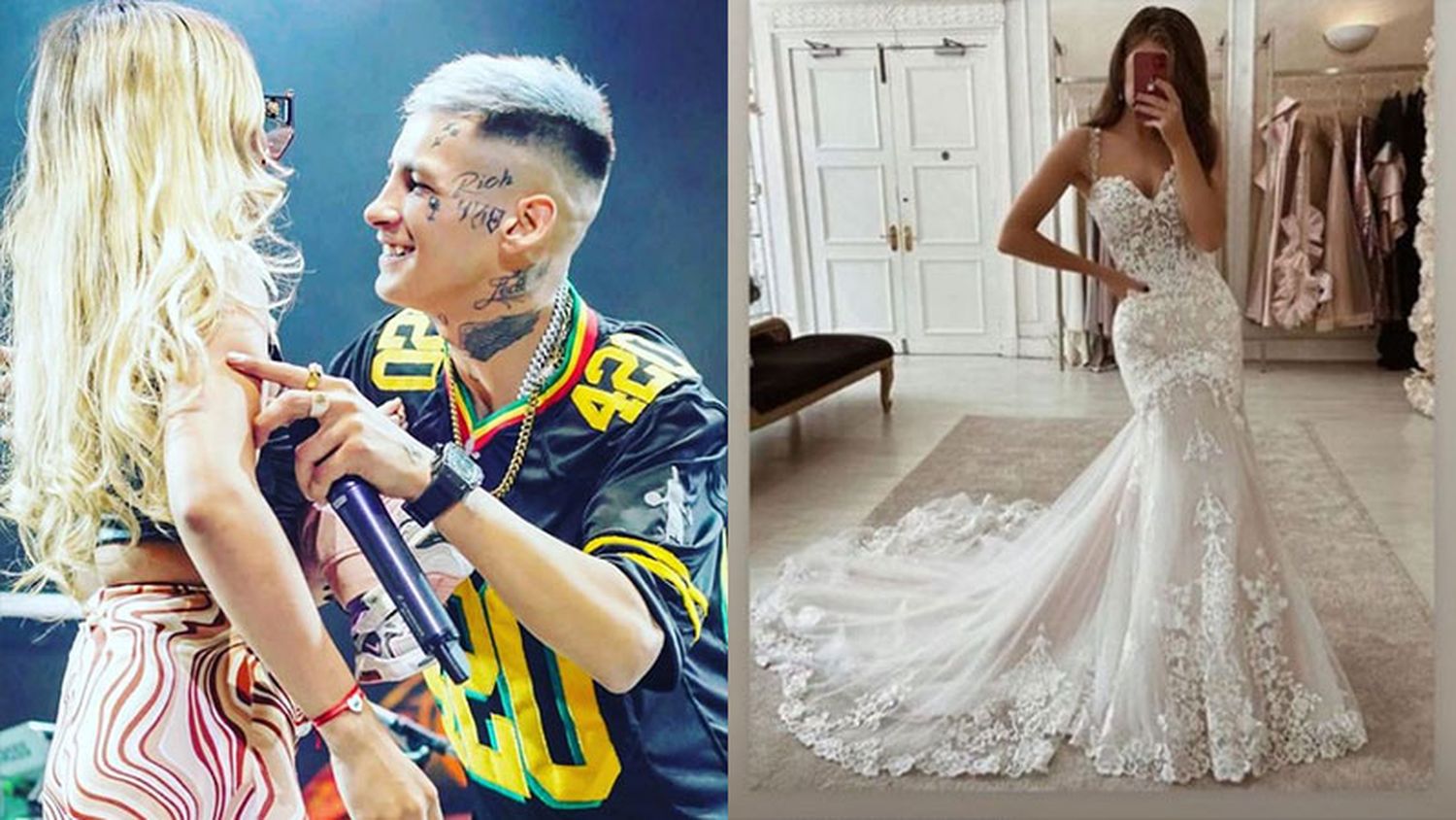 Tamara Báez busca vestido de novia