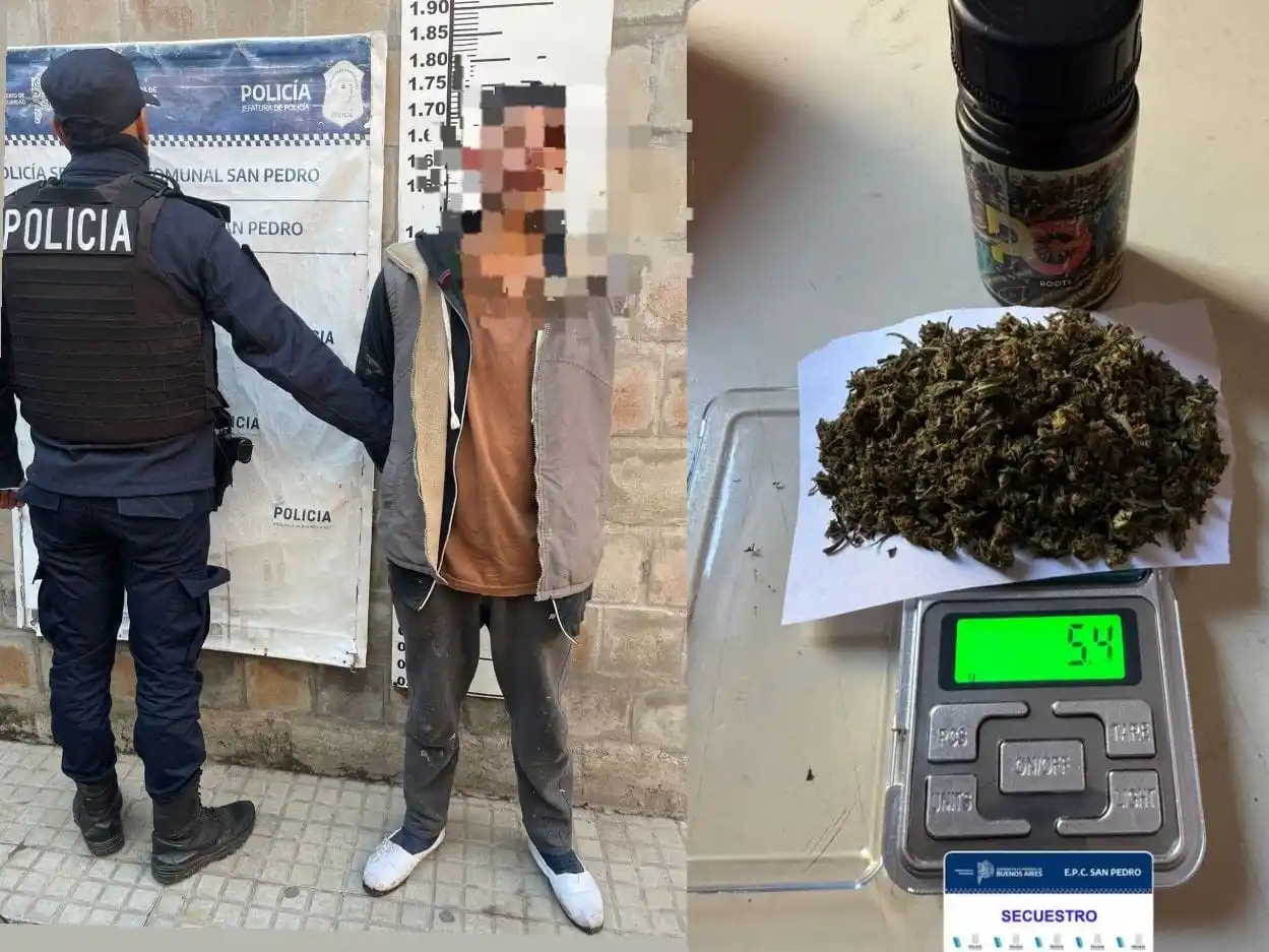 El joven fue interceptado luego de tratar robar una casa en Ansaloni al 800.