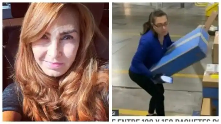 EL TRABAJO DIGNIFICA: Alba Roversi confiesa cómo le va como repartidora de paquetes en Las Vegas