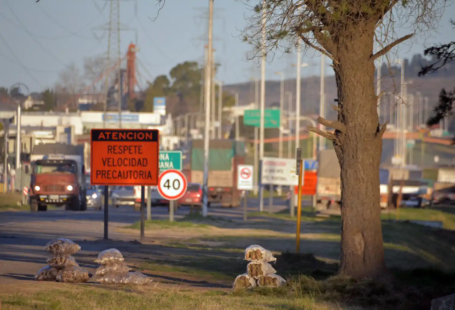Señalizaciones viales en la ciudad