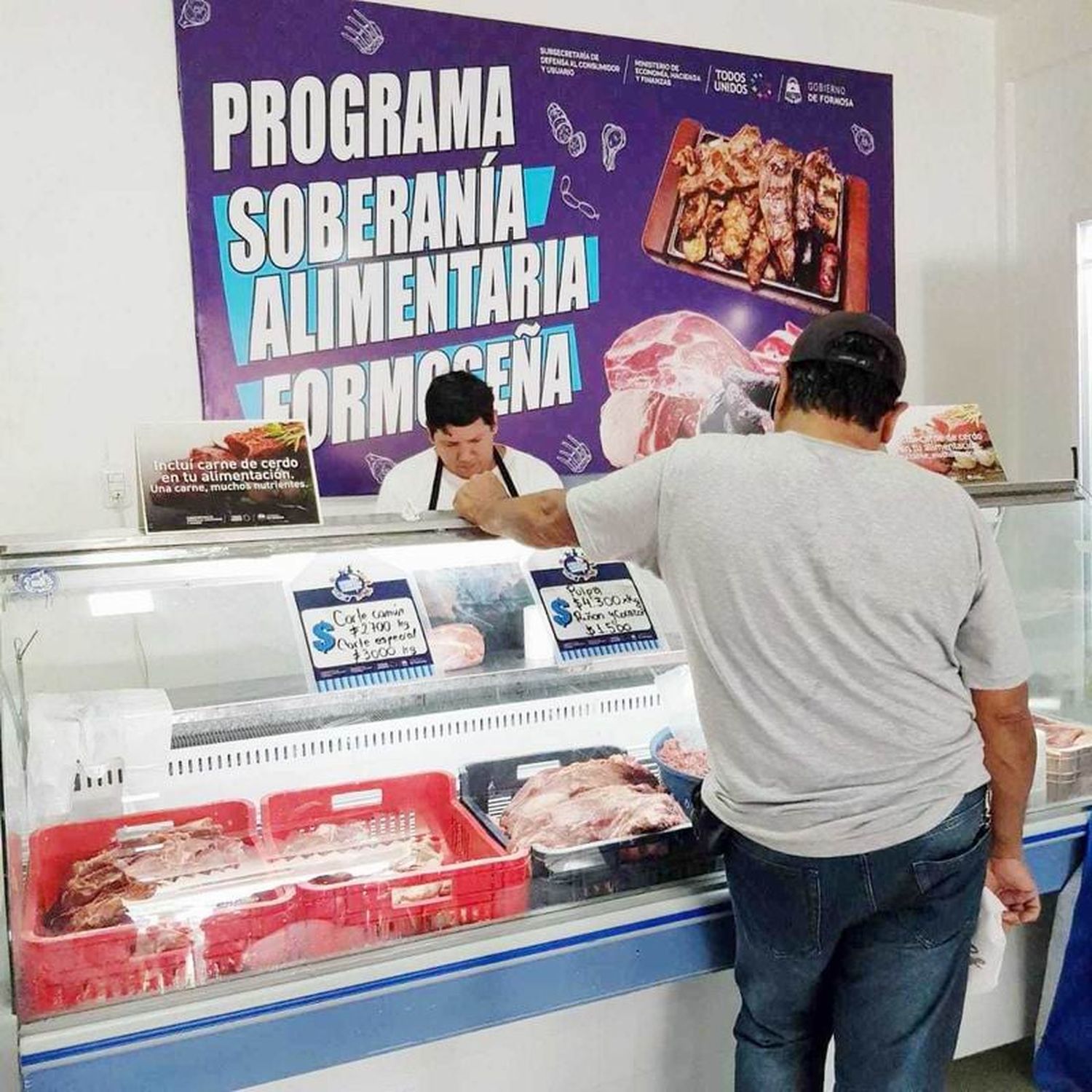 Acuerdo formoseño de cortes cárnicos abarca
ocho productos y será de renovación semanal