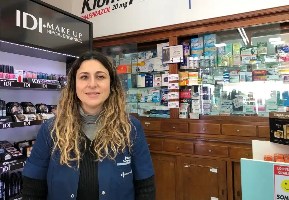 Vanesa Lamoth, vicepresidenta del Colegio de Farmacéuticos de Tandil.