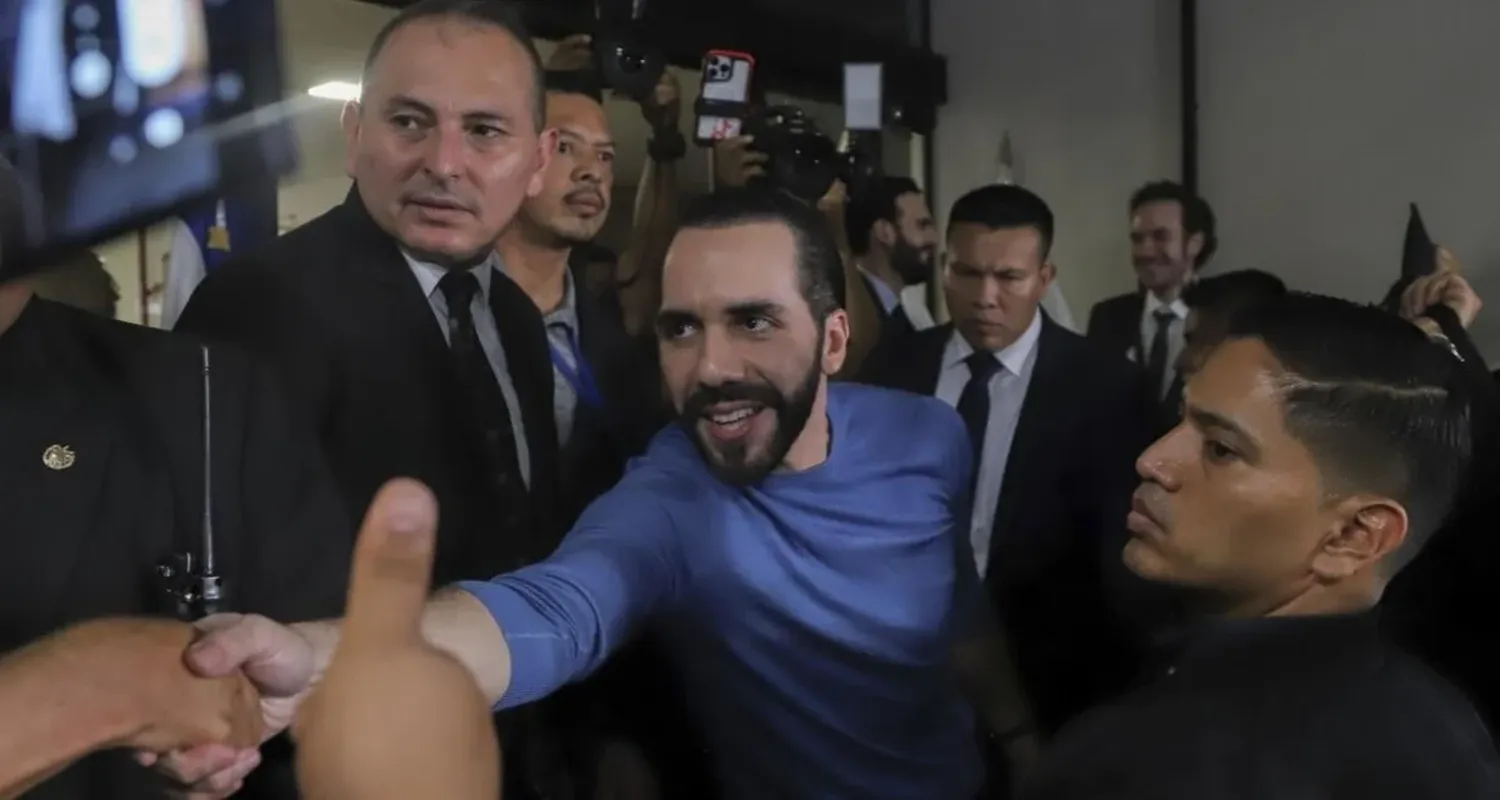 Nayib Bukele, presidente de El Salvador desde el 1 de junio de 2019. Va por un segundo mandato.