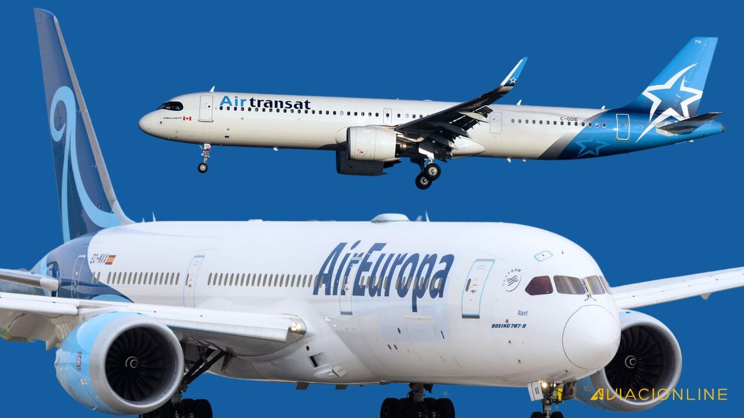 Air Transat firma acuerdo interlineal con Air Europa para ofrecer más destinos en España