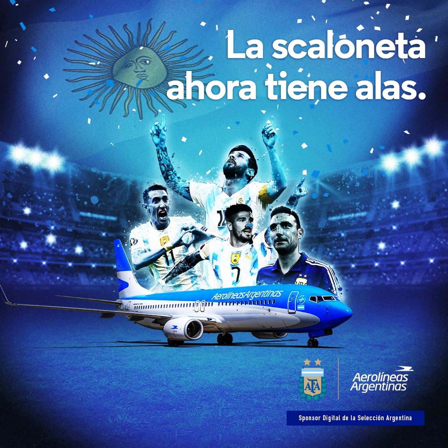 Aerolíneas Argentinas, nuevo sponsor de la AFA