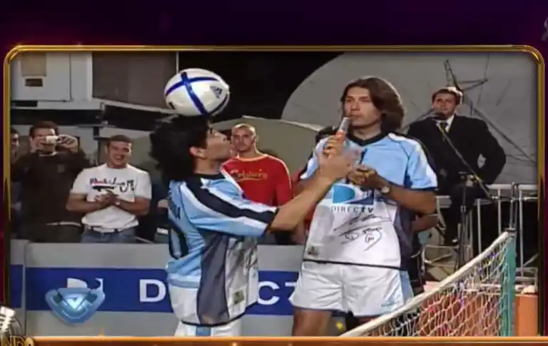 Marcelo Tinelli recordó los momentos junto a Diego Maradona
