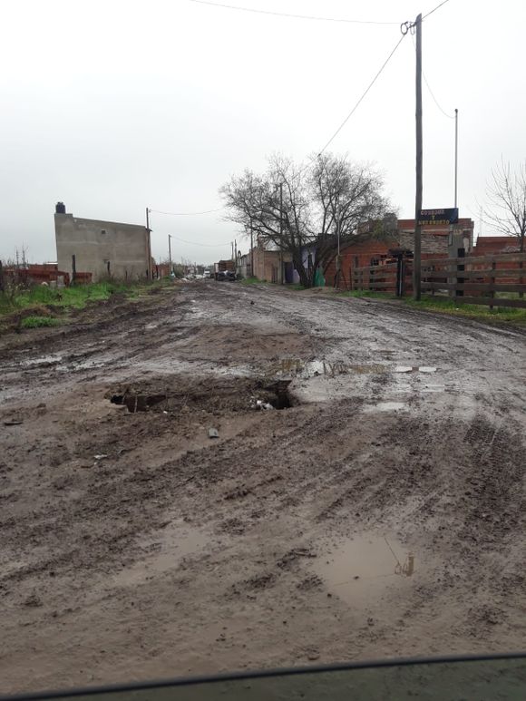Reclamo por calle en mal estado