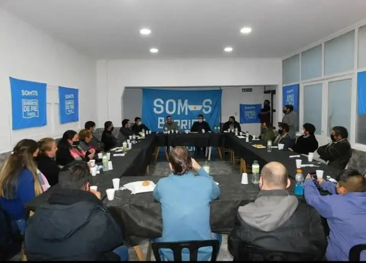 Somos Barrios de Pie reunió a referentes del Frente de Todos Tandil