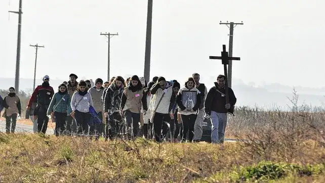 Parte este domingo la peregrinación y se palpita el 16 de julio