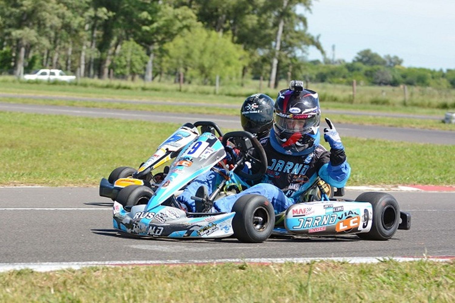 Karting: Nazareno López se consagró Campeón en Promocional