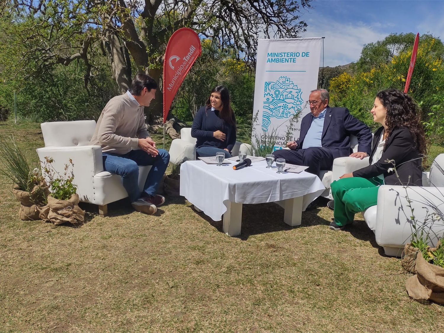 Se oficializó la inversión de Provincia para la creación del Parque Ambiental en Sierra del Tigre