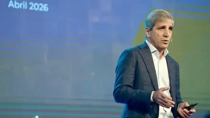 El ministro de Economía, Luis Caputo.