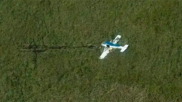 La avioneta robada en Victoria apareció estrellada ysin ocupantes
