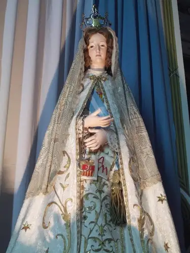 La virgen que ganó una batalla y se hizo generala 